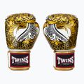 Rękawice bokserskie Twins Special Fancy FBGVL3-52 white/gold
