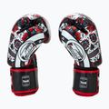 Rękawice bokserskie Twins Special Fancy FBGVL3-53 Skull red/black 4