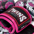 Rękawice bokserskie Twins Special Fancy FBGVL3-53 Skull pink/black 5