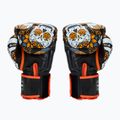 Rękawice bokserskie Twins Special Fancy FBGVL3-53 Skull orange/black 2