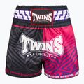 Spodenki treningowe Twins Special Muay Thai Twins Maze brown/pink/blue/white