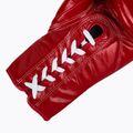 Rękawice bokserskie Fairtex Pro Competition Locked Thumb Leather red 6