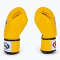 Rękawice bokserskie Fairtex Universal "Tight-Fit" Design yellow 4
