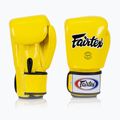 Rękawice bokserskie Fairtex Universal "Tight-Fit" Design yellow
