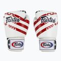 Rękawice bokserskie Fairtex Universal "Tight-Fit" Design USA white 2