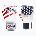 Rękawice bokserskie Fairtex Universal "Tight-Fit" Design USA white