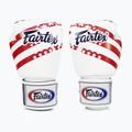 Rękawice bokserskie Fairtex Universal "Tight-Fit" Design USA white