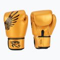 Rękawice bokserskie Fairtex Universal "Tight-Fit" Design Falcon gold