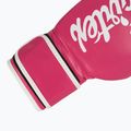 Rękawice boskerskie Fairtex Microfiber pink/white 6