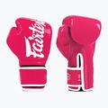 Rękawice boskerskie Fairtex Microfiber pink/white
