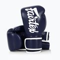 Rękawice boskerskie Fairtex Microfiber Art Collections Blue Wave blue 4