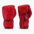 Rękawice boskerskie Fairtex Microfiber Art Collections Minimalism Art red
