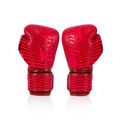 Rękawice boskerskie Fairtex Microfiber Art Collections Minimalism Art red