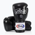 Rękawice bokserskie Fairtex Super Sparring - Locked Thumb black 4