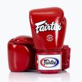 Rękawice bokserskie Fairtex Super Sparring - Locked Thumb red 2