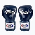 Rękawice bokserskie Fairtex Super Sparring - Locked Thumb blue