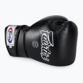 Rękawice bokserskie Fairtex Stylish Angular Sparring - Locked Thumb black 5