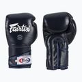 Rękawice bokserskie Fairtex Stylish Angular Sparring - Locked Thumb blue