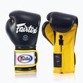 Rękawice bokserskie Fairtex Heavy Hitter's Mexican Style blue/yellow
