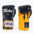 Rękawice bokserskie Fairtex Heavy Hitter's Mexican Style blue/yellow