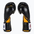 Rękawice bokserskie Fairtex Heavy Hitter's Mexican Style black/yellow 4