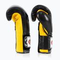 Rękawice bokserskie Fairtex Heavy Hitter's Mexican Style black/yellow 3