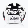Kask bokserski Fairtex Super Sparring white/black 2