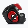 Kask bokserski Fairtex Diagonal Vision Sparring Headguard - Full Head Coverage black/red 4