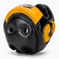 Kask bokserski Fairtex Diagonal Vision Sparring Headguard - Full Head Coverage black/yellow 6