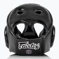 Kask bokserski Fairtex Muay Thai Competition black 4