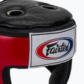 Kask ochronny Fairtex Muay Thai & Kickboxing Competition red 4