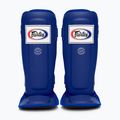 Ochraniacze piszczeli Fairtex In-Step Double Padded Protector blue