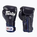 Rękawice bokserskie Fairtex Stylish Angular Sparring - Locked Thumb blue