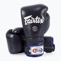 Rękawice bokserskie Fairtex Stylish Angular Sparring - Locked Thumb blue 4