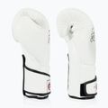 Rękawice bokserskie Fairtex Stylish Angular Sparring - Locked Thumb white 3