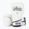 Rękawice bokserskie Fairtex Stylish Angular Sparring - Locked Thumb white 4