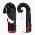 Rękawice bokserskie Fairtex Stylish Angular Sparring - Locked Thumb black/white/red 3