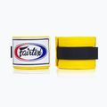 Bandaże bokserskie Fairtex Handwraps 455 cm yellow
