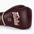 Rękawice bokserskie Fairtex Real Leather Boxing maroon 5