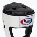 Kask bokserski Fairtex Muay Thai & Kickboxing Competition white 4