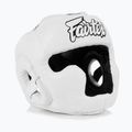 Kask bokserski dziecięcy Fairtex Headguard for Kids white