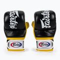 Rękawice grapplingowe Fairtex Super Sparring Grappling black/yellow 2
