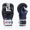 Rękawice grapplingowe Fairtex Super Sparring Grappling black/blue 3