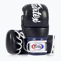 Rękawice grapplingowe Fairtex Super Sparring Grappling black/blue 4