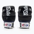 Rękawice grapplingowe Fairtex Super Sparring Grappling black/blue 2