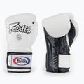 Rękawice bokserskie Fairtex Heavy Hitter's Mexican Style white/blue