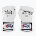 Rękawice bokserskie Fairtex Heavy Hitter's Mexican Style white/blue 2