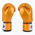 Rękawice bokserskie Fairtex Deluxe Tight-Fit gold 4