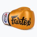 Rękawice bokserskie Fairtex Deluxe Tight-Fit gold 5