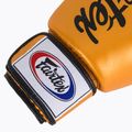 Rękawice bokserskie Fairtex Deluxe Tight-Fit gold 6